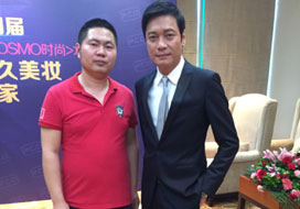 广州杏鑫与明星合影